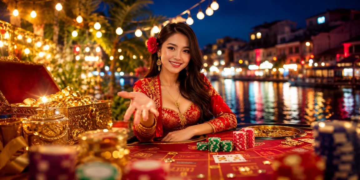 Suasana permainan kasino Baccarat langsung di Melaka melalui platform 7020 dengan strim video berkualiti